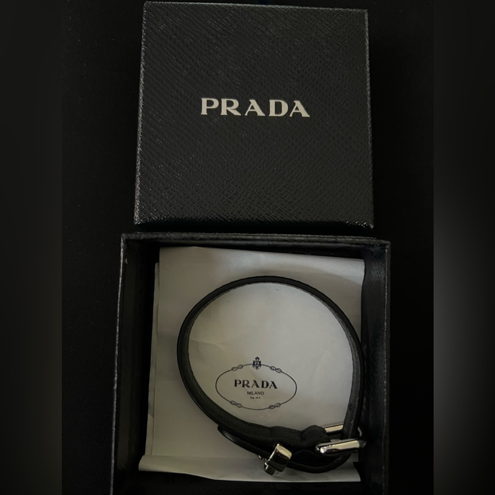 Prada/MIU MIU Leather bracelet